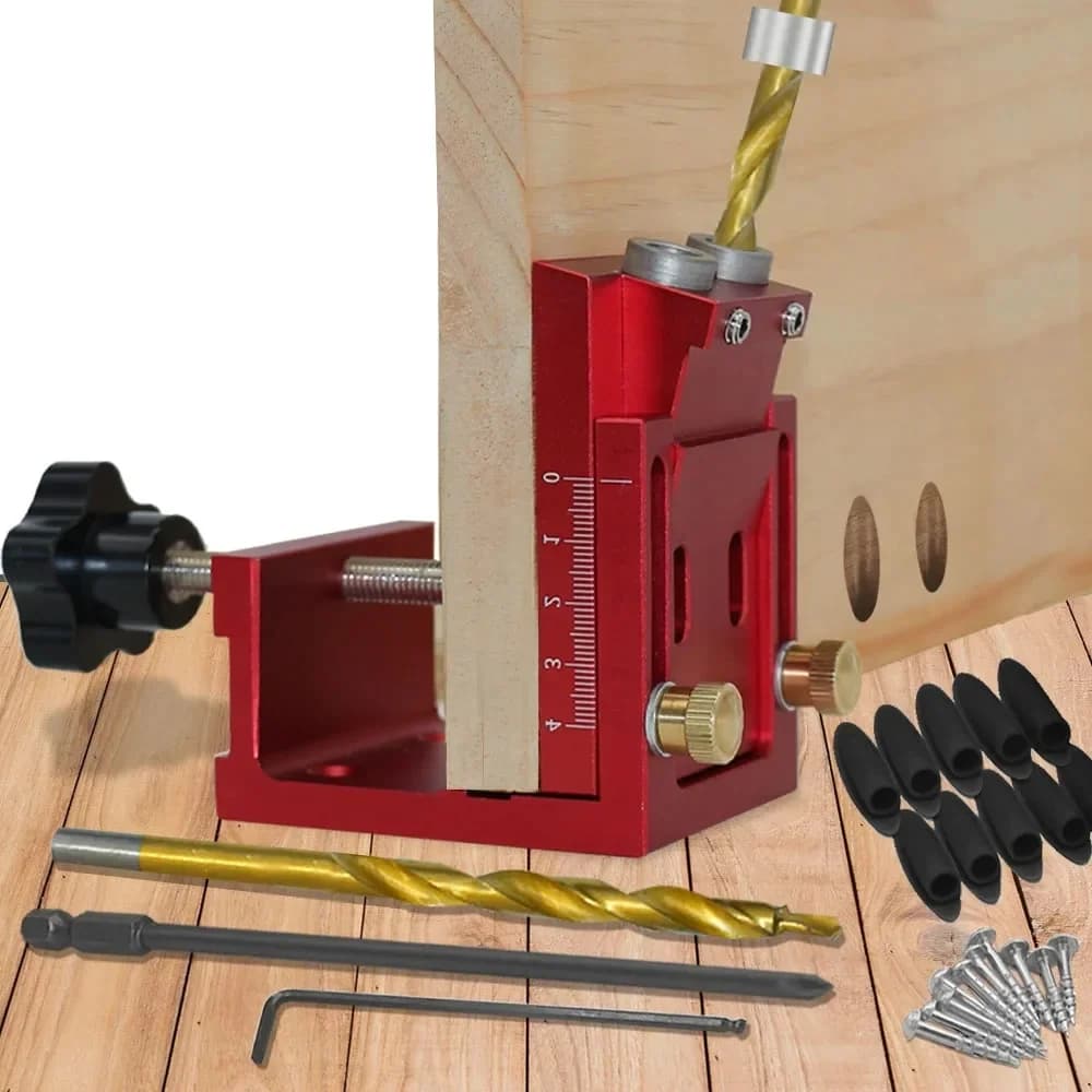 Justerbar hullskive med 9 mm boreguide