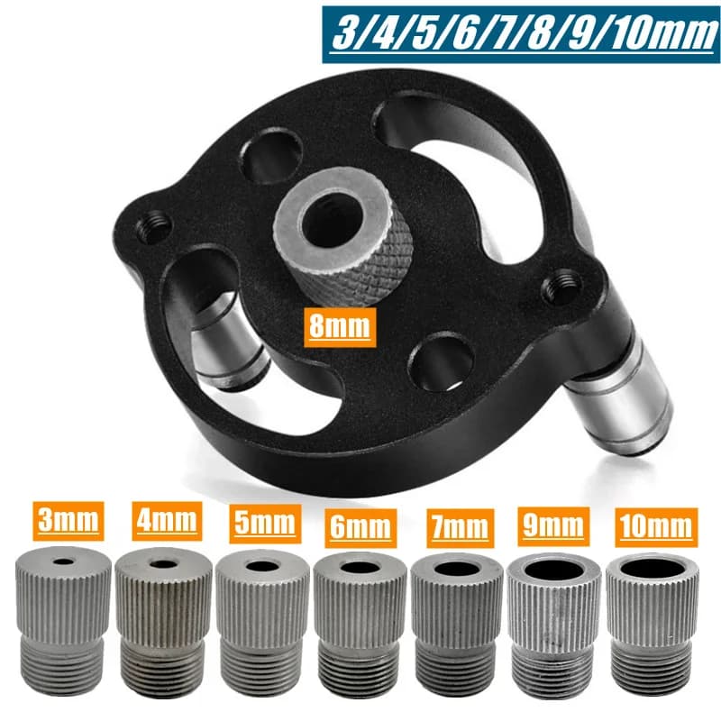 Oppgradert vertikal selvjusterende lommehull-jig, 3–10 mm
