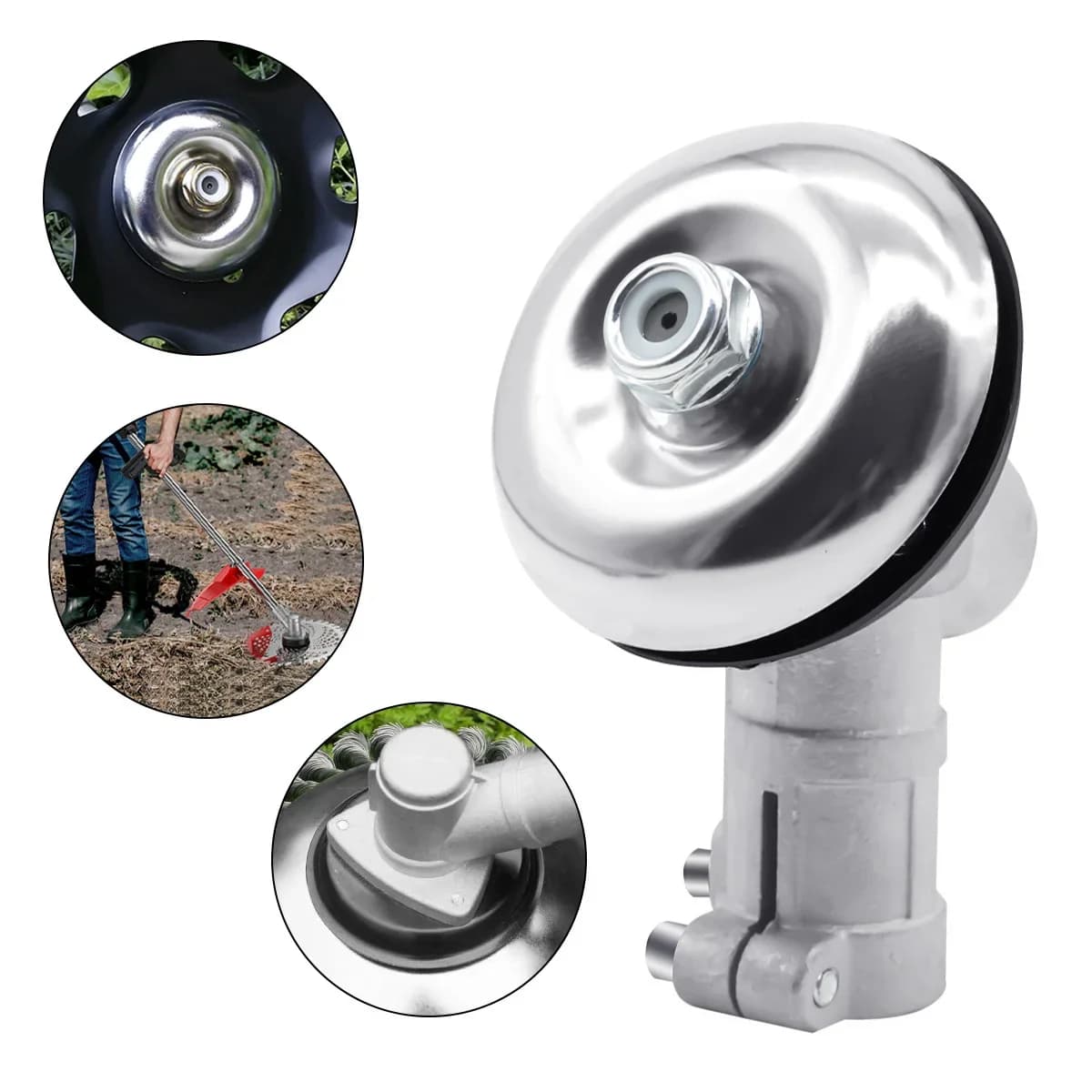 Girkassehode for trimmer, 26/28 mm