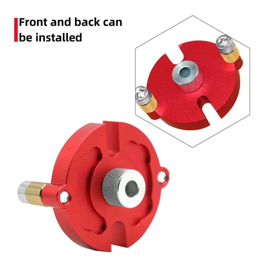 Selvsentrerende jigsett for trekiler, 3–10 mm