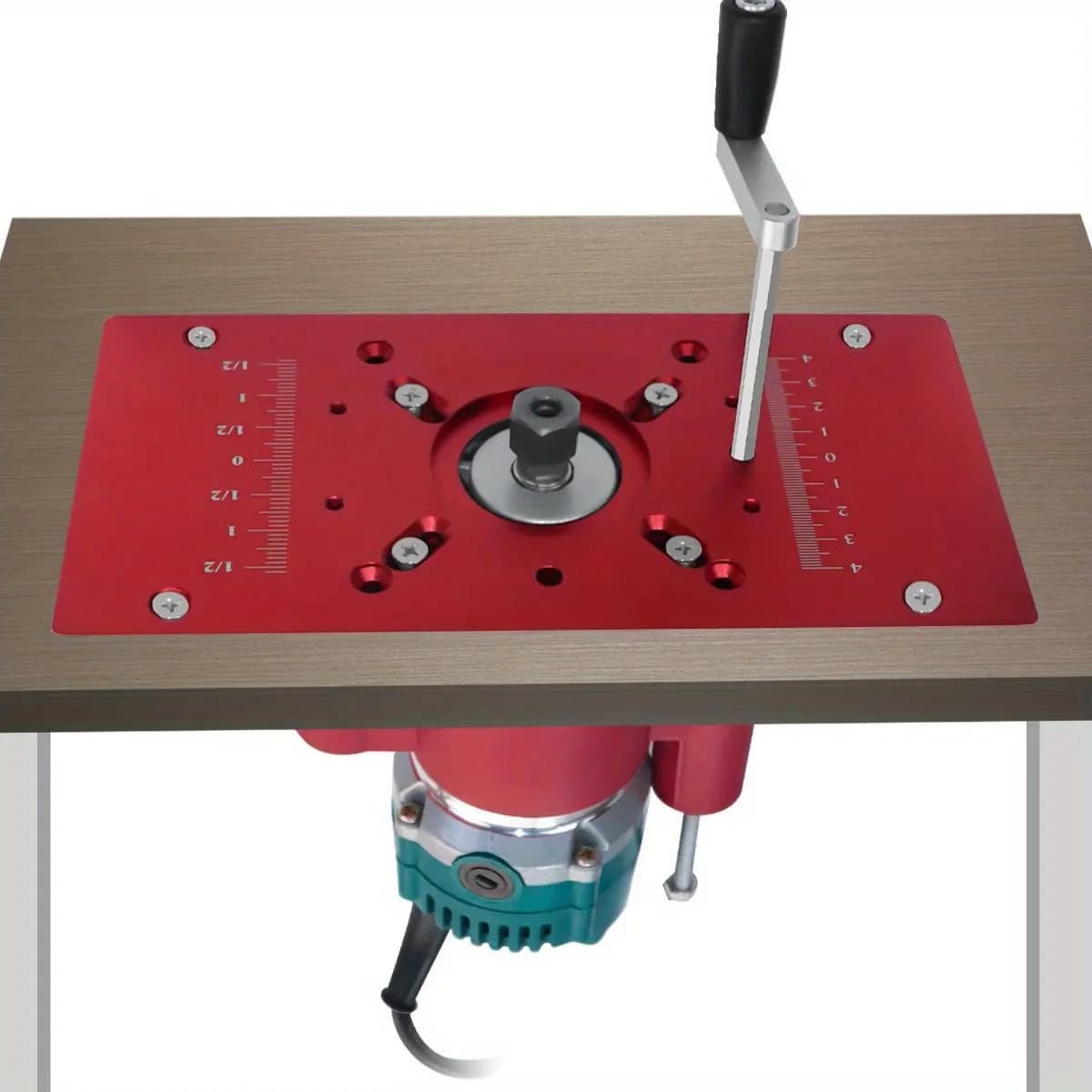 Ruterløftsystem base med bordinnleggplate