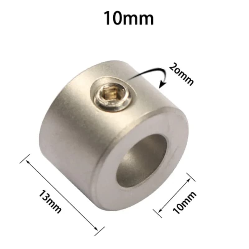 Stoppringer for dowelborr i rustfritt stål, 4–10 mm