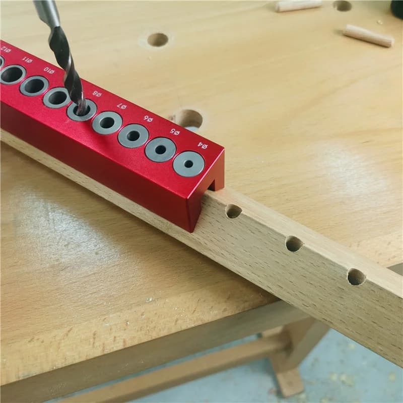 4–12 mm vertikal borreleder for lommer og dowel