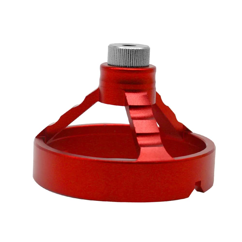Senter dowel-jig og vertikal boreguide
