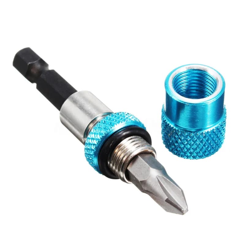 60 mm justerbar magnetisk hex-skaft skrutrekkerbitforlenger