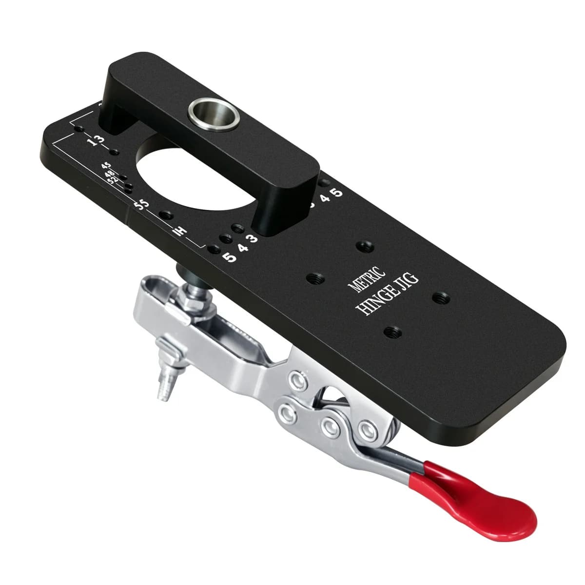 35 mm boreguide for hengsler med klemme