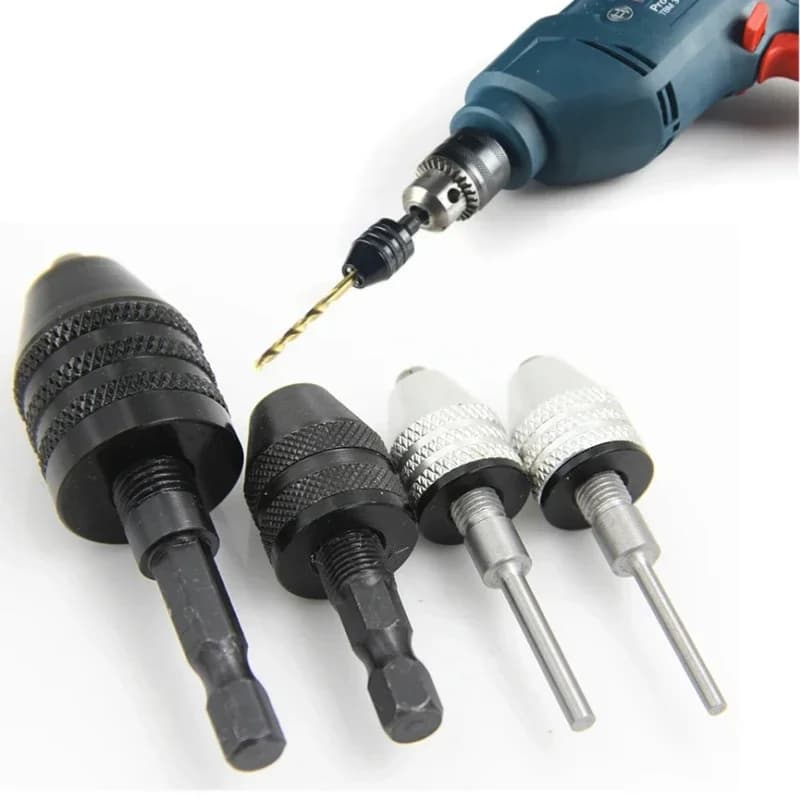 Mini borehode med hurtigskifte, 0,3–8,0 mm