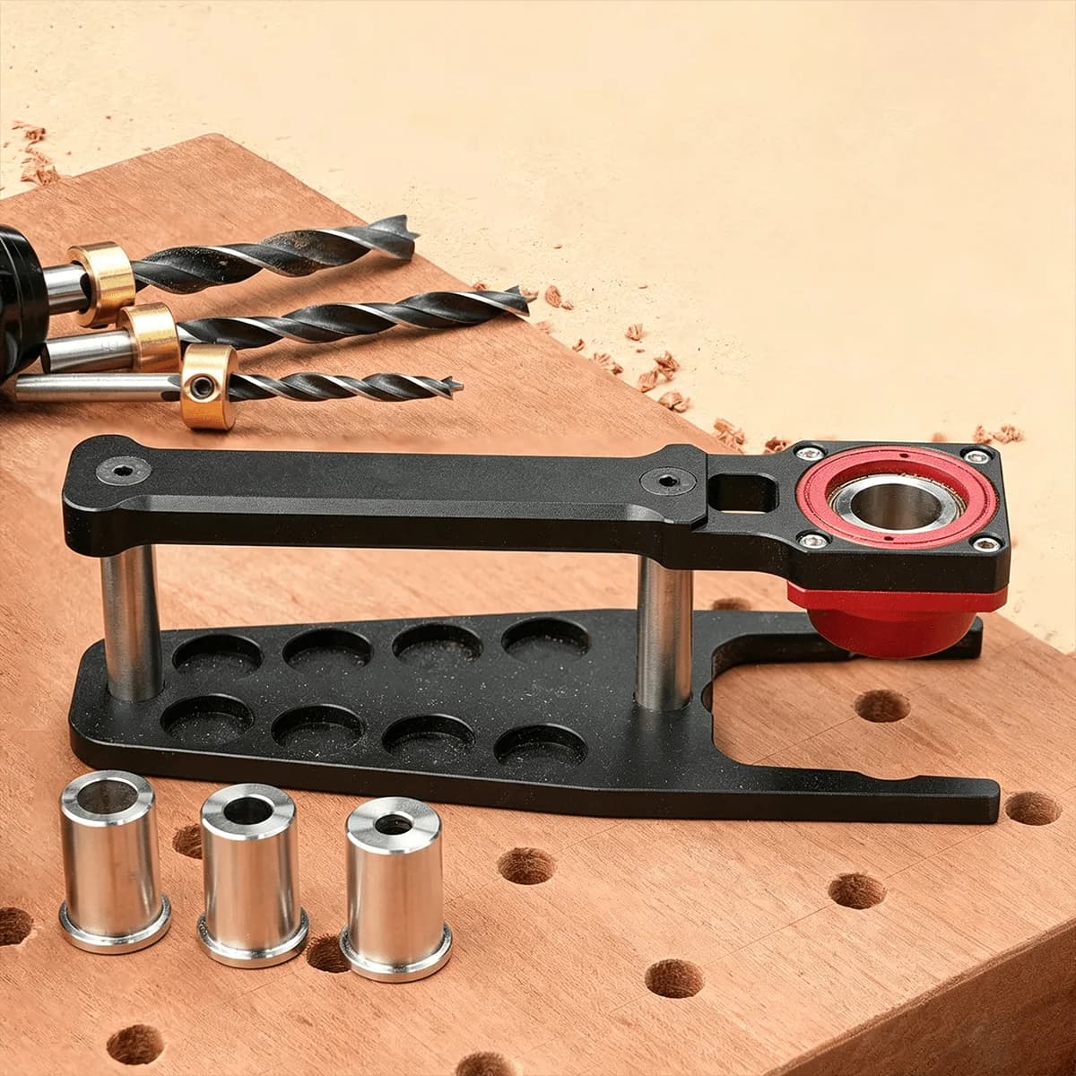 Vertikal borejig for MFT-benker