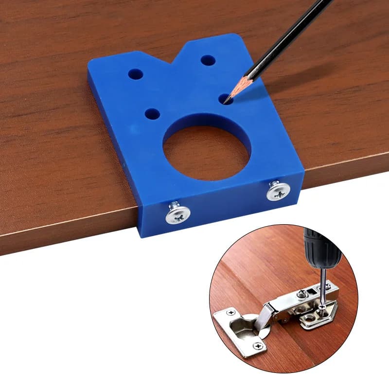 35mm borejig for skjulte hengsler med bor