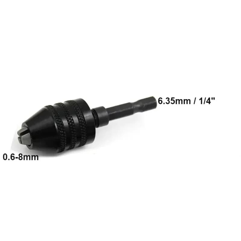 Mini borehode med hurtigskifte, 0,3–8,0 mm