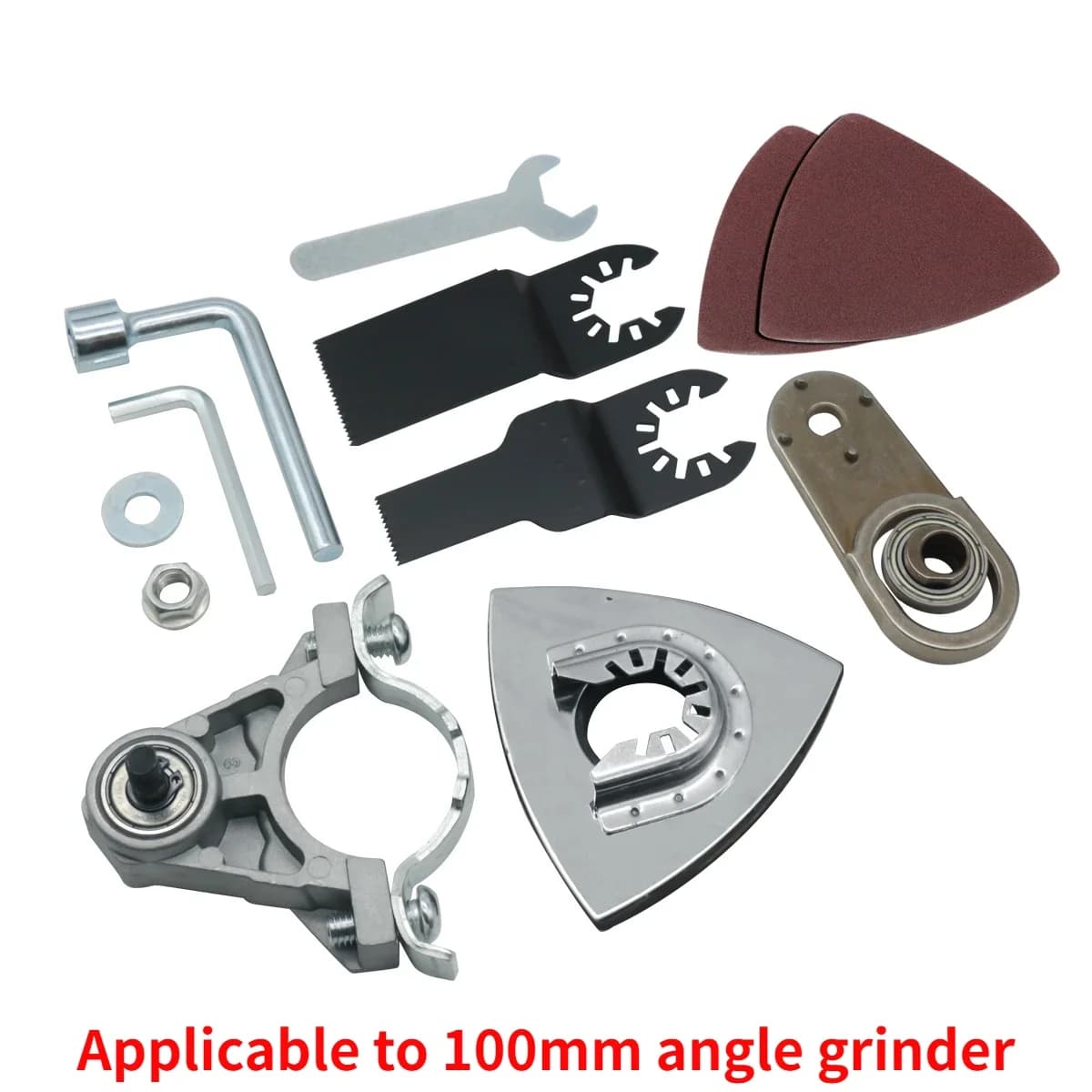 Universal vinkelsliphodeadapter for M10- og M14-gjenger