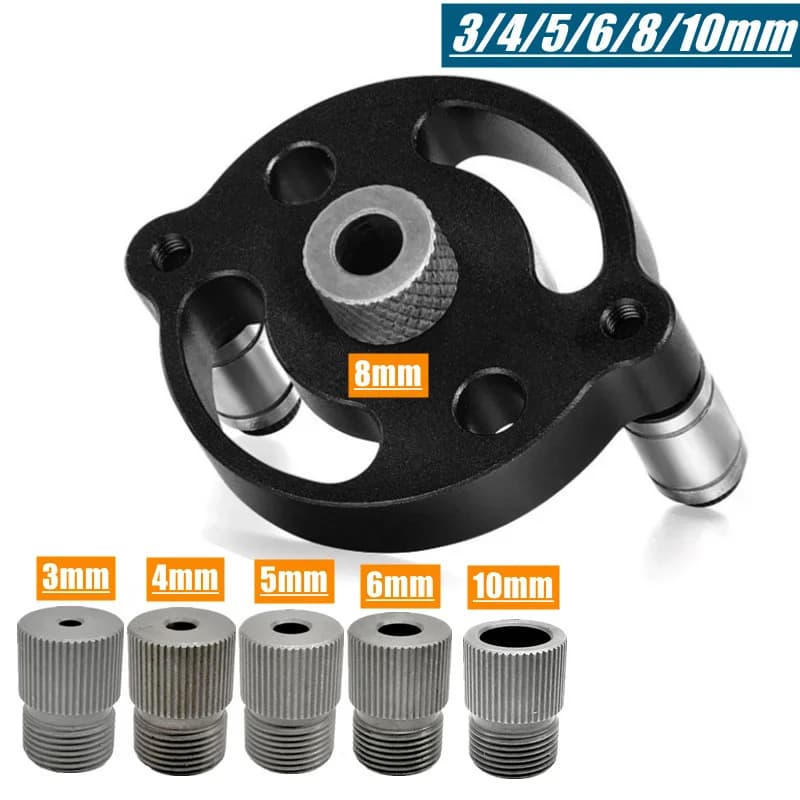 Oppgradert vertikal selvjusterende lommehull-jig, 3–10 mm