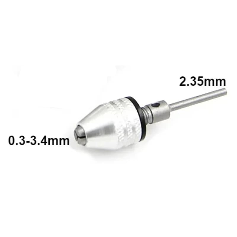Mini borehode med hurtigskifte, 0,3–8,0 mm