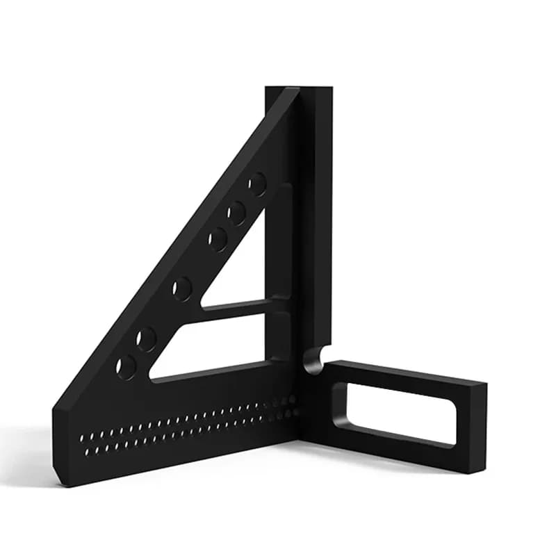 Aluminiumslegering 3D multivinkel gradskive og rissnål