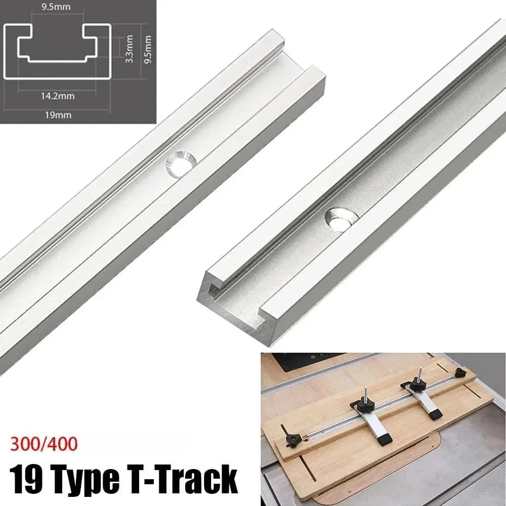 Aluminium T-sporskinne glideskinne fixture