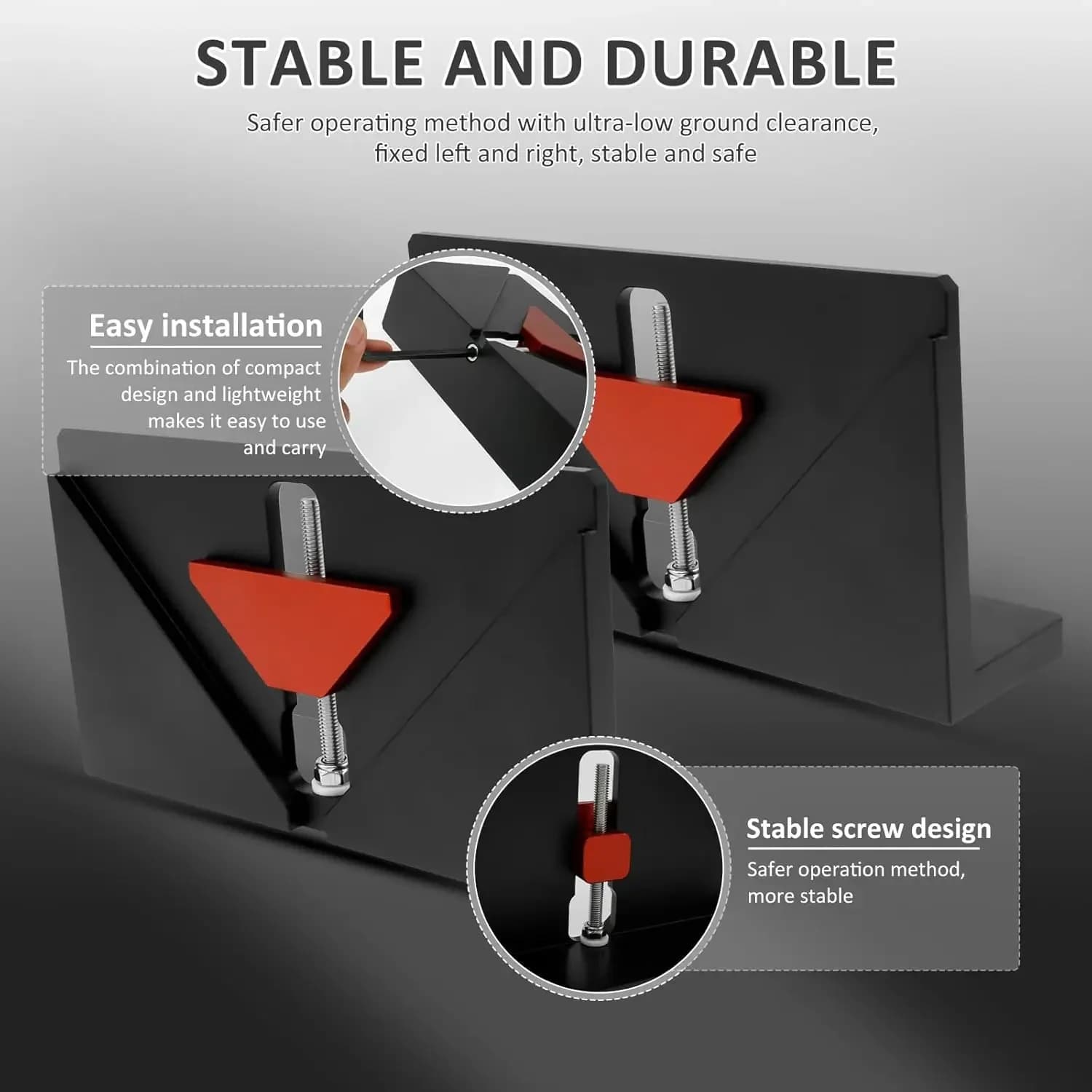 2-pack aluminium rettvinklet samlingsjig for snekring