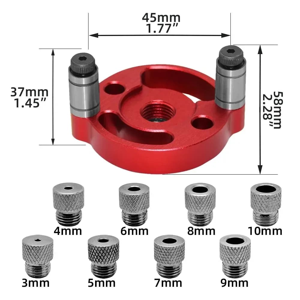 3–10 mm vertikal selvjusterende dykkelfugeveiledning