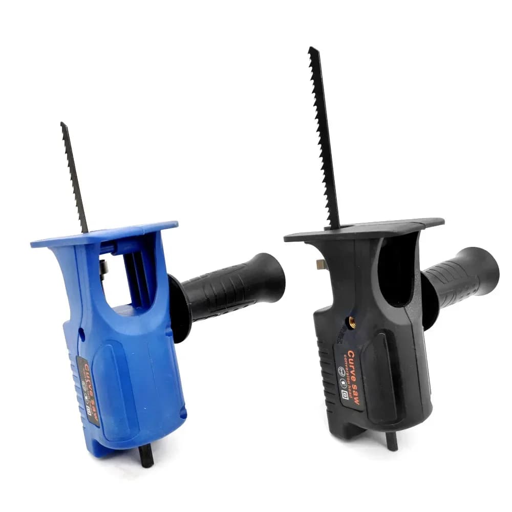 Bærbar sagbladadapter for elektriske drillmaskiner