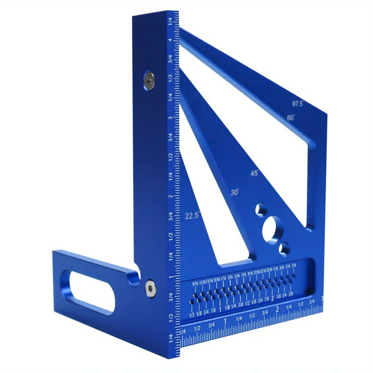 Aluminium multifunksjonell vinkelmåler 22,5–90 grader