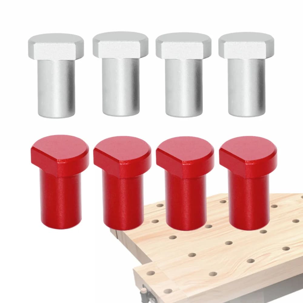 4 stk bremsklosser i aluminium for benkehull, 19/20 mm