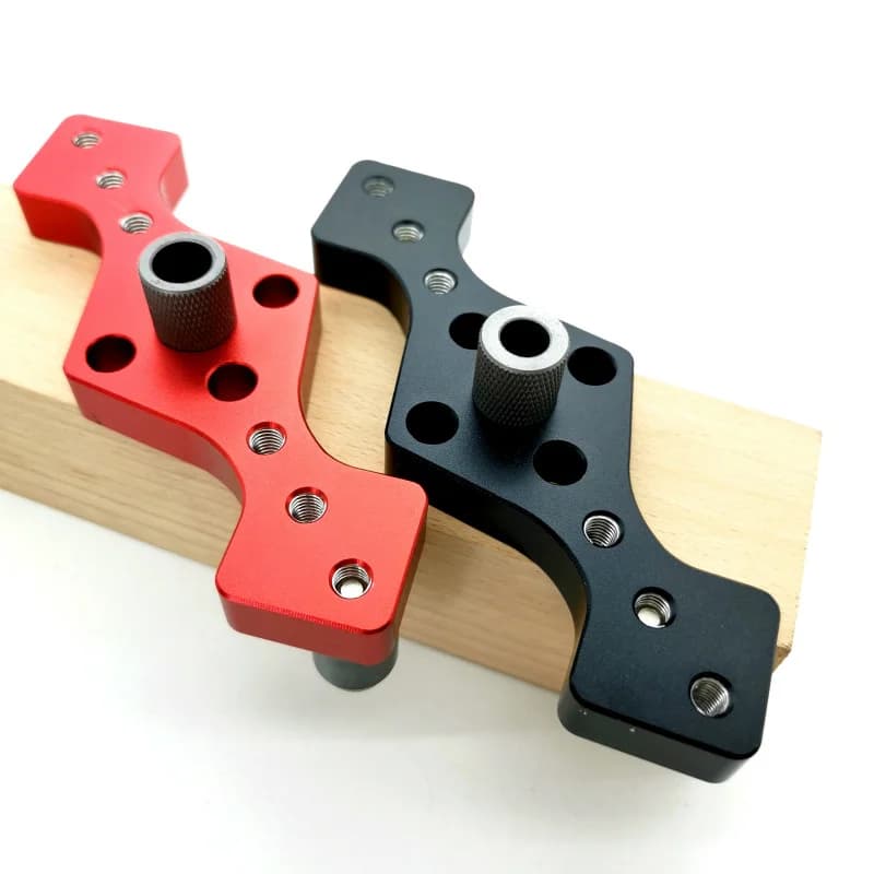 6/8/10 mm Vertikal Hullhage Jig med Selvsentrering